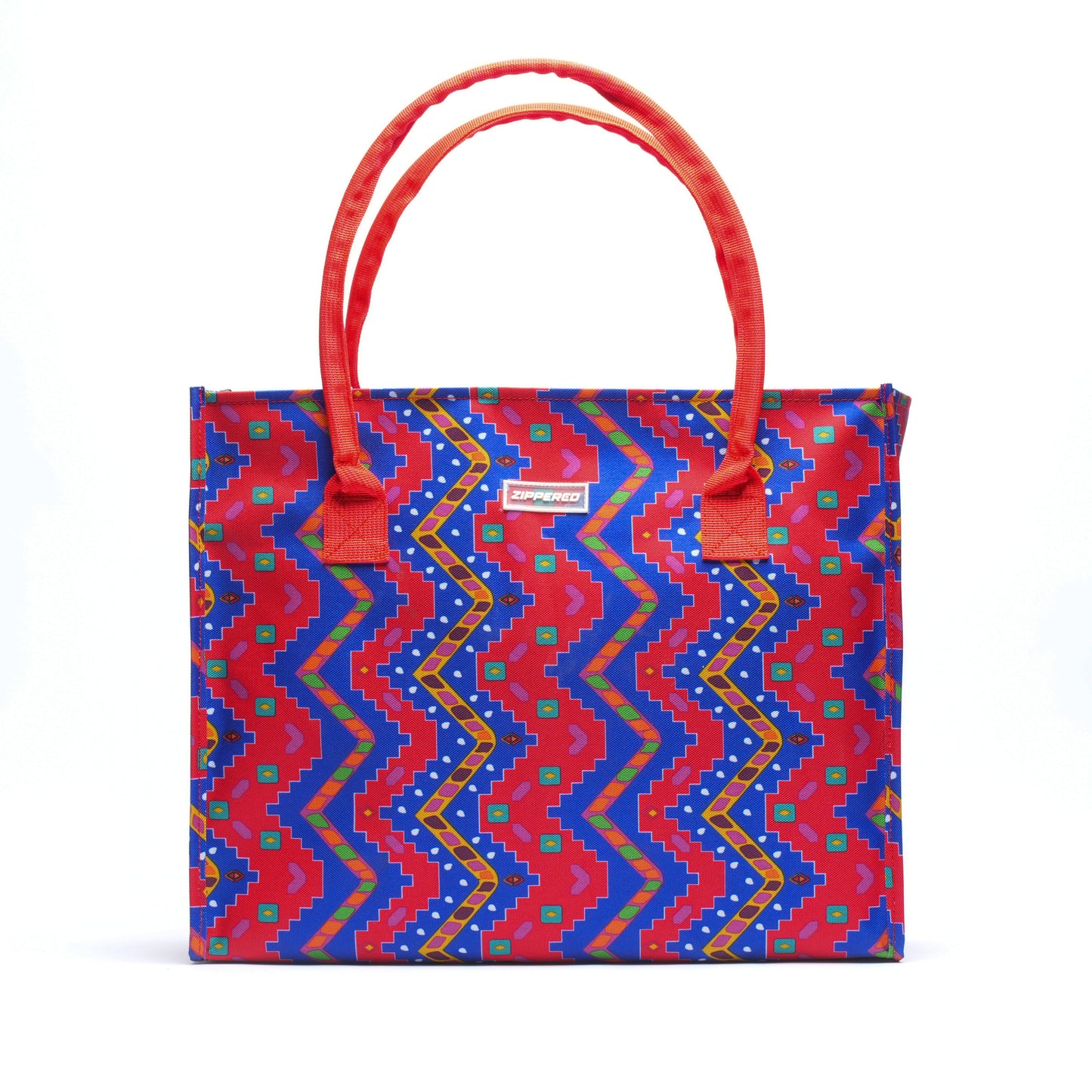 Ethno Zigzag Tote Bag