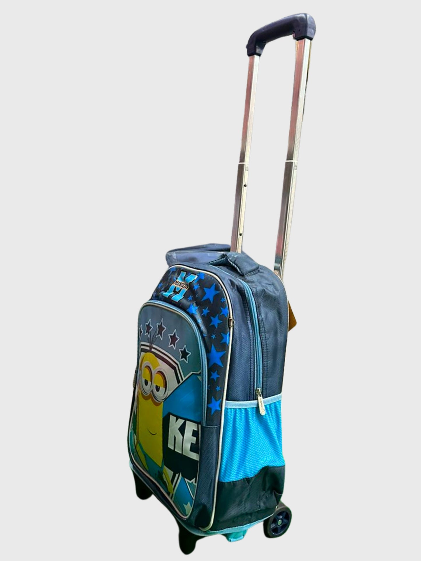 Minions Detachable Trolley School Bag