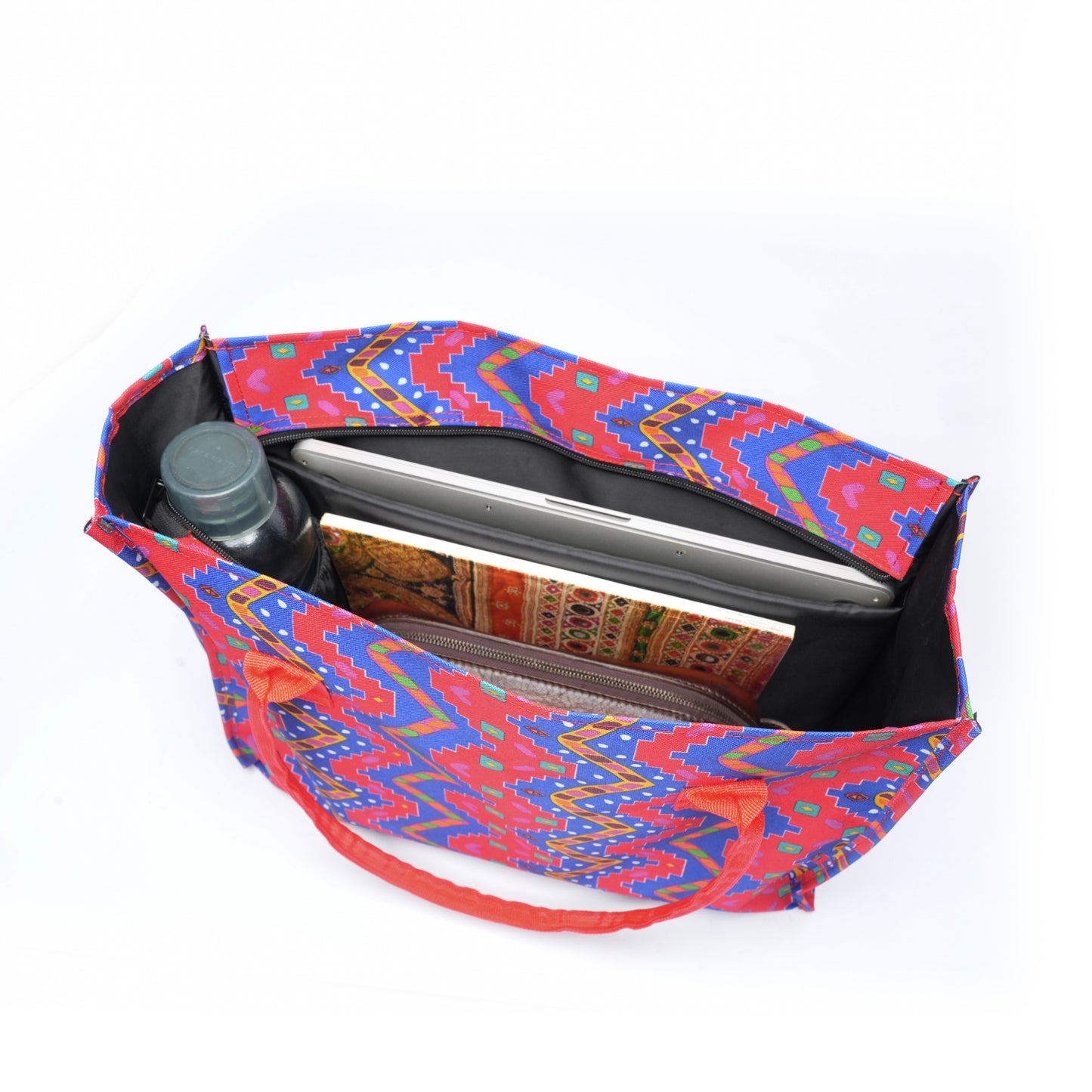 Ethno Zigzag Tote Bag