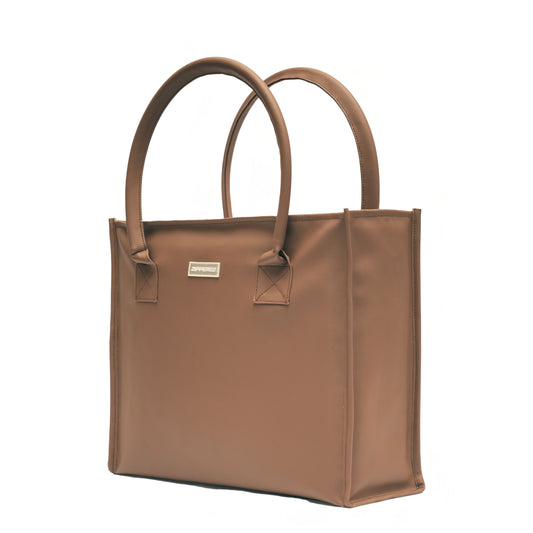 Japanese Leather Tote Bag Brown