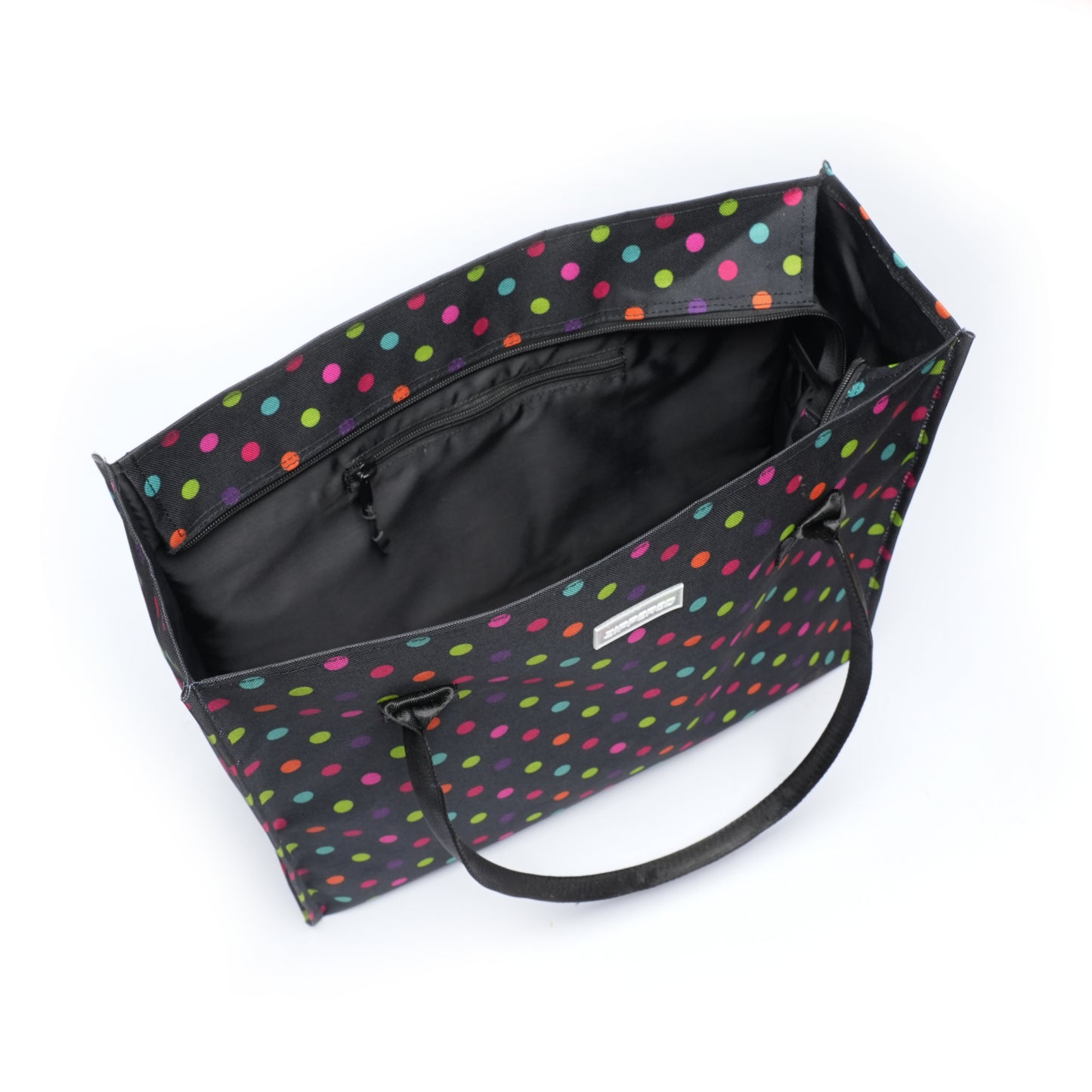 Polka Dot Tote Bag.