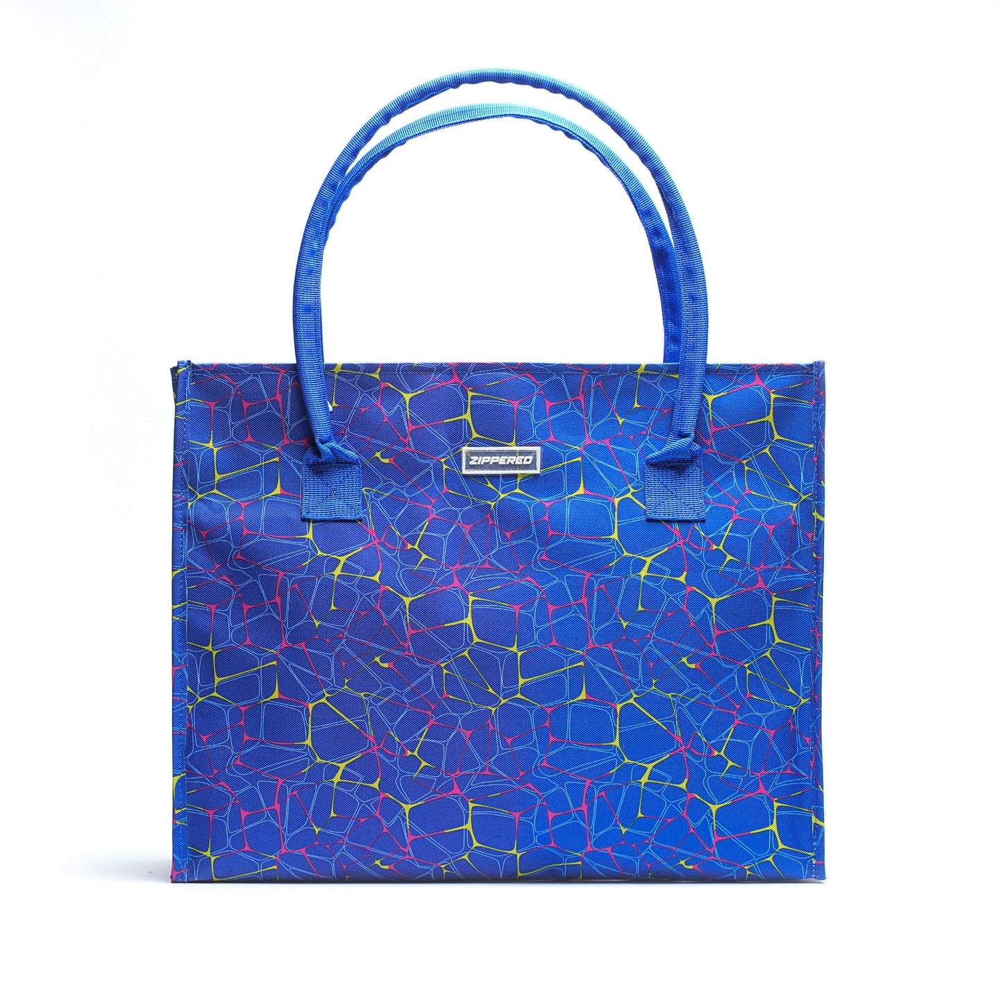 Geo-Pattern Tote Bag