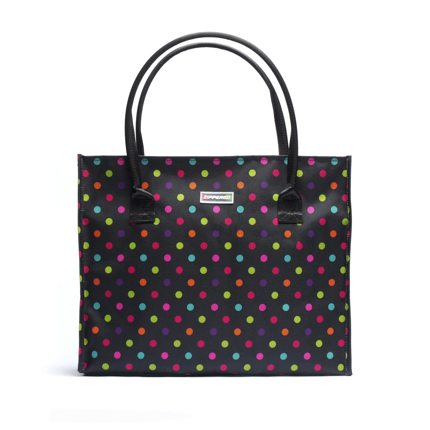 Polka Dot Tote Bag.