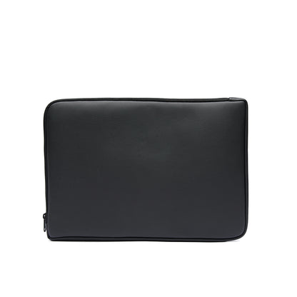 Zippered Elite Leather Sleeve Black