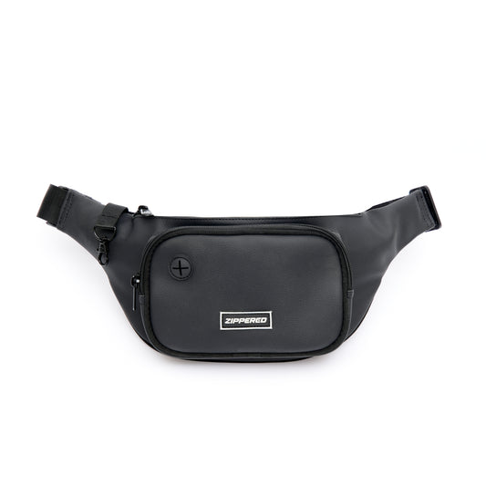 black leather sling bag Pakistan compact crossbody bag for daily use