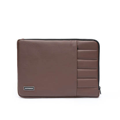 EliteGuard Leather Sleeve Brown