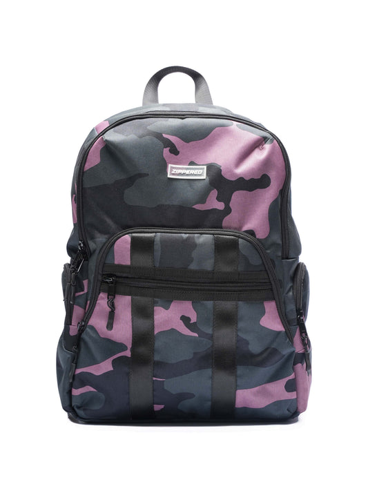 Premium Camo 17-inch laptop backpack for men and women made from 1000D Cordura® fabric with multiple zip pockets, organizer compartments, and ergonomic design for work, university, and travel in Pakistan.
