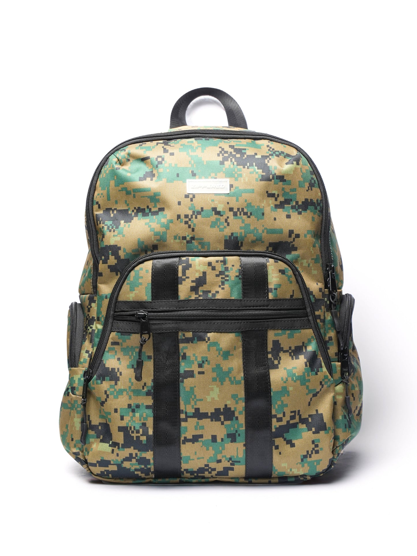Premium Commando 15.6-inch laptop backpack made from 1000D Cordura® fabric with multiple zip pockets, organizer compartments, and ergonomic design for work, university, and travel in Pakistan.