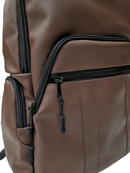 Japanese Leather Backpack Brown
