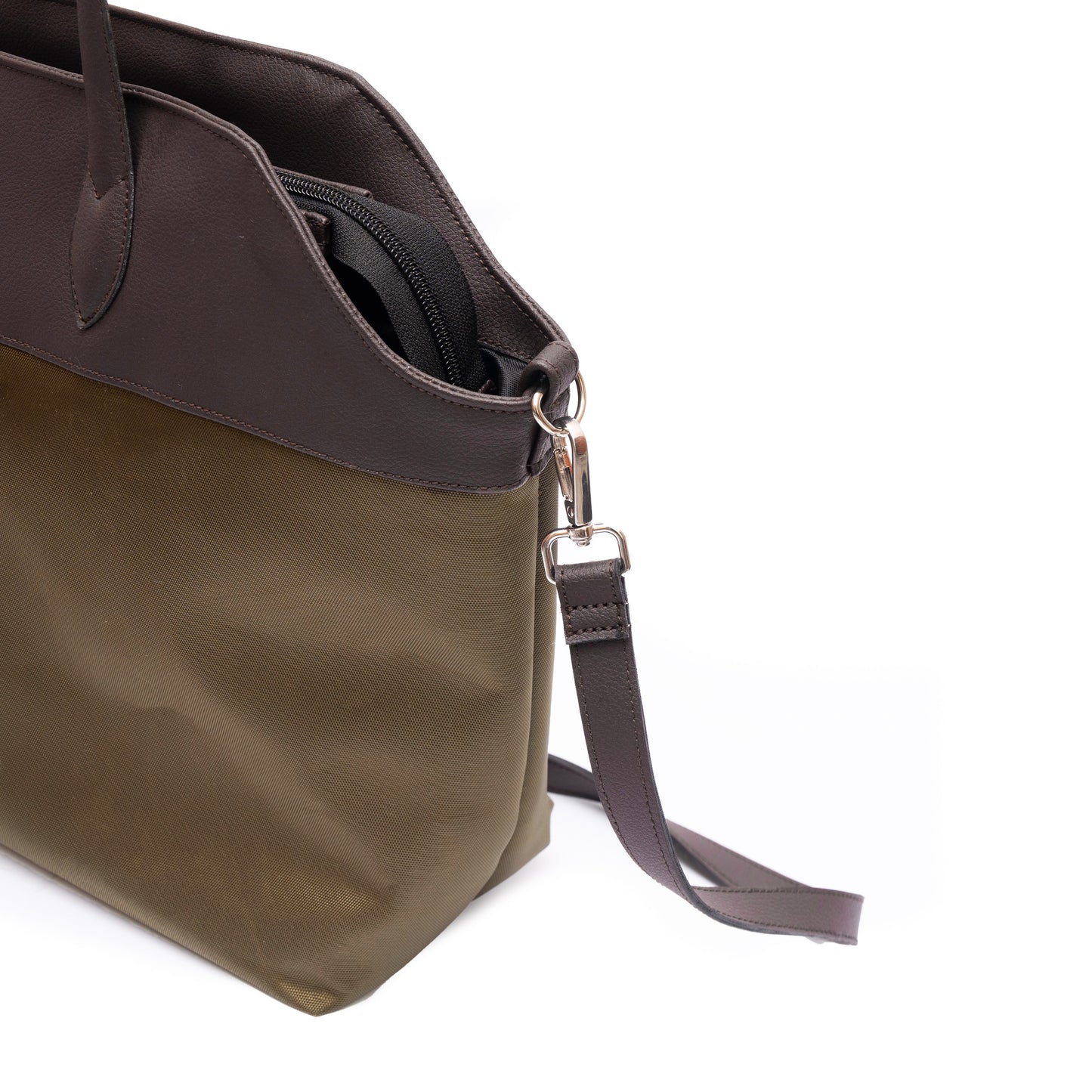 premium tote bag with shoulder and long strap