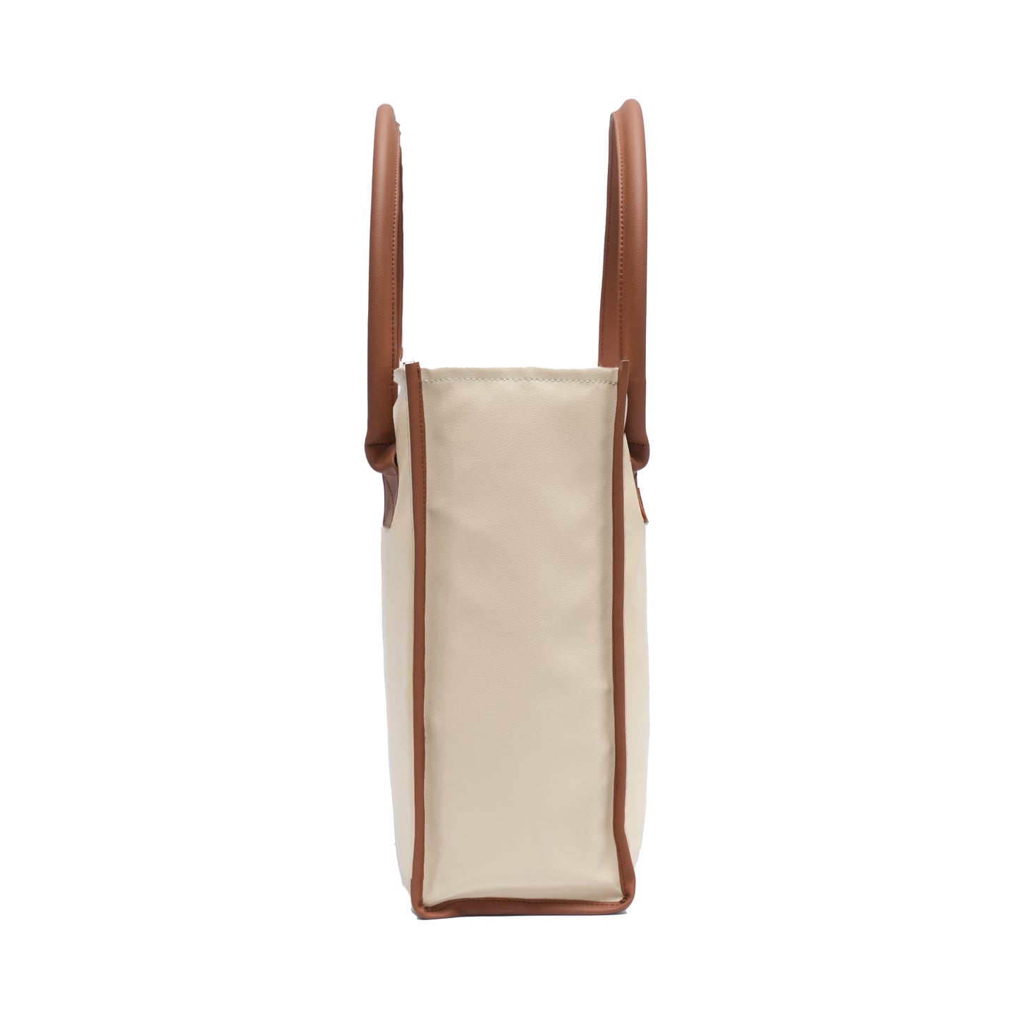 Japanese Leather Tote Bag Beige