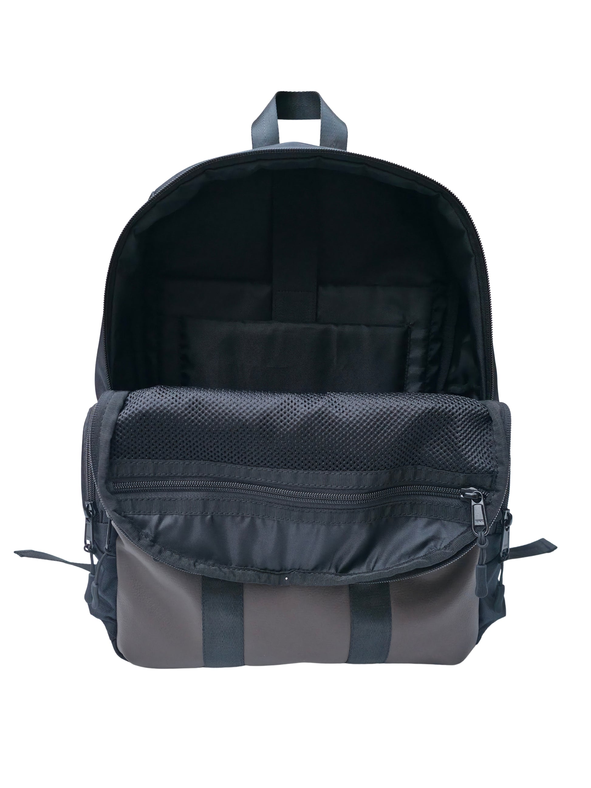 black and Brown laptop backpack with padded laptop compartment and spacious organizer pocket for 17 inch laptops in Pakistan