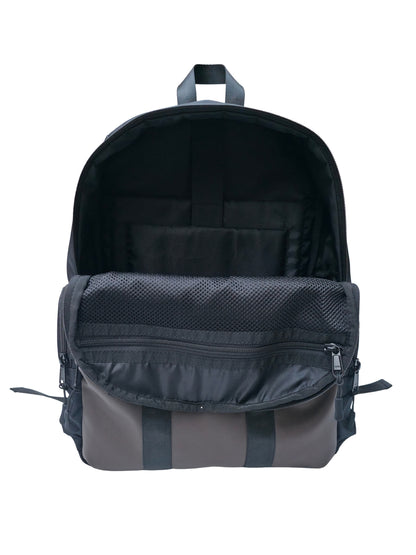 black and Brown laptop backpack with padded laptop compartment and spacious organizer pocket for 17 inch laptops in Pakistan