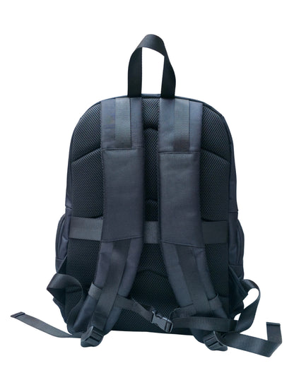 black and Brown laptop backpack with breathable padded back panel and adjustable shoulder straps – premium laptop backpack in Pakistan