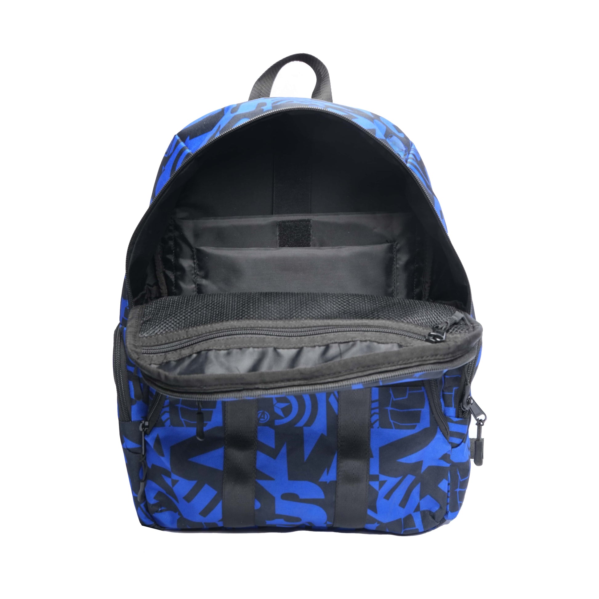 Premium blue and black 15.6-inch laptop backpack with padded laptop compartment, organizer pockets, and spacious interior, made from durable 1000D Cordura® fabric in Pakistan.