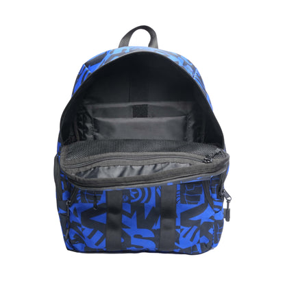 Premium blue and black 15.6-inch laptop backpack with padded laptop compartment, organizer pockets, and spacious interior, made from durable 1000D Cordura® fabric in Pakistan.