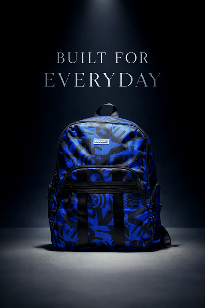 premium blue laptop backpack Pakistan
