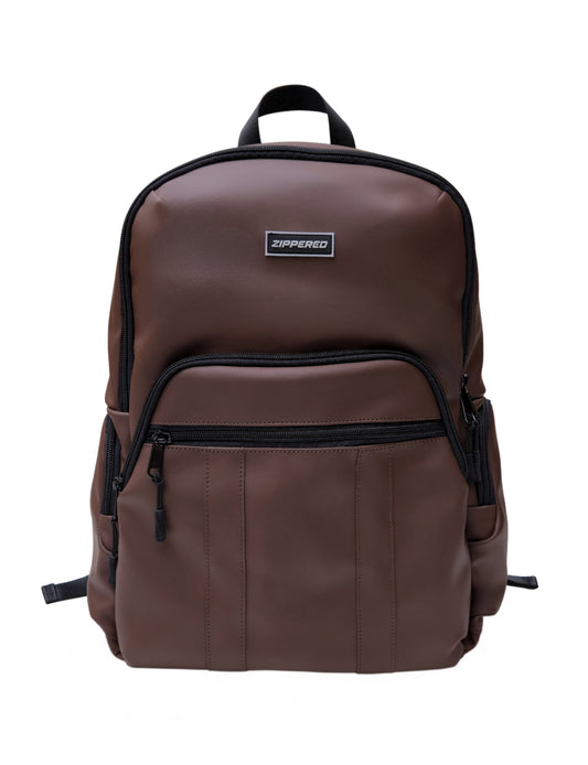 brown leather laptop backpack Pakistan
