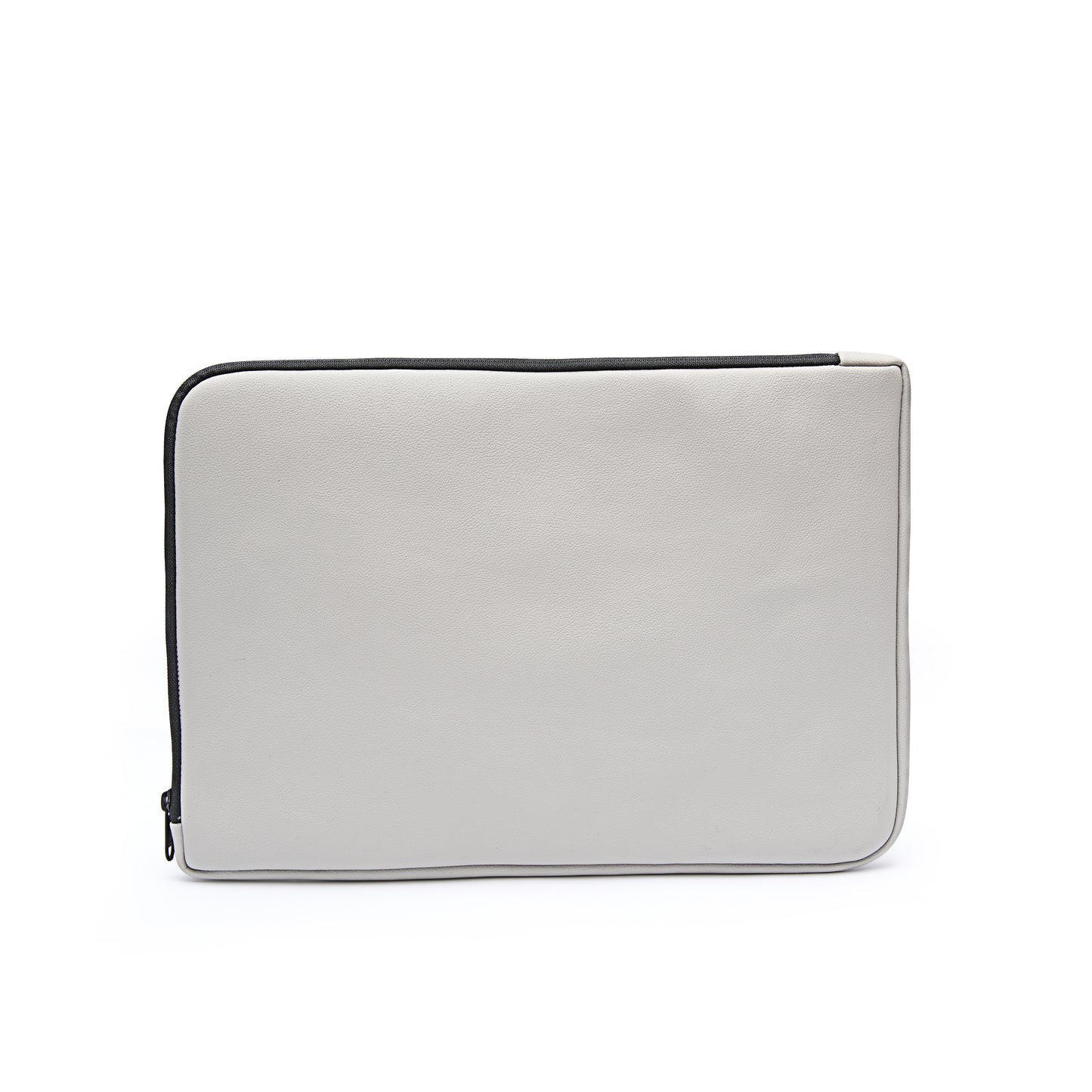 Zippered Elite Leather Sleeve Grey
