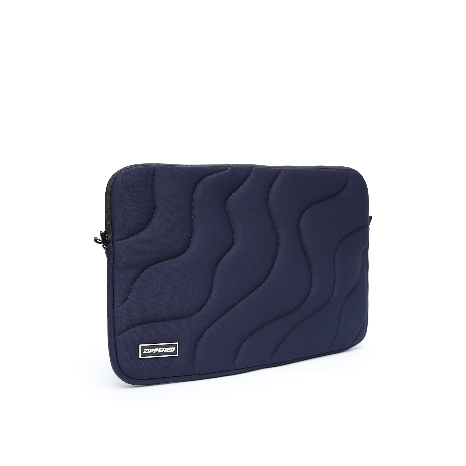 Blue padded laptop sleeve with zipper for 13, 14, 15 & 16 inch laptops – premium laptop sleeve Pakistan
