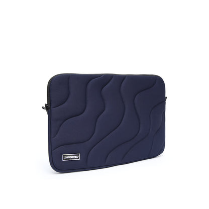 Blue padded laptop sleeve with zipper for 13, 14, 15 & 16 inch laptops – premium laptop sleeve Pakistan