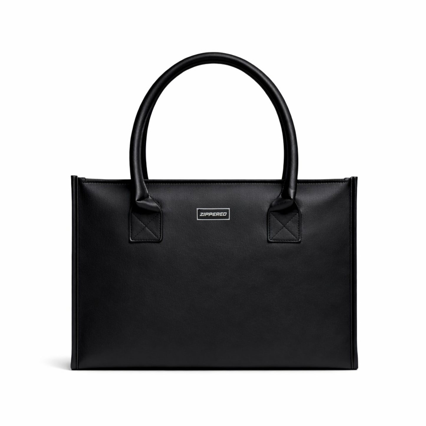 Japanese Leather Tote Bag Black