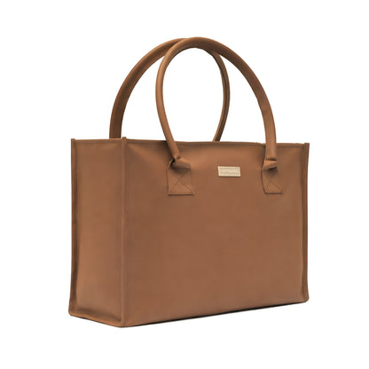 Japanese Leather Tote Bag Brown