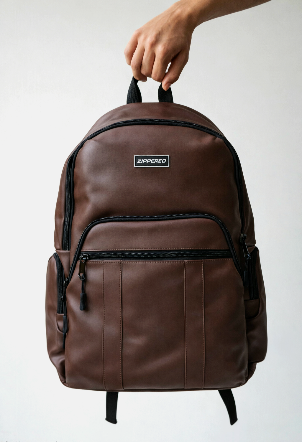 Japanese Leather Backpack Brown