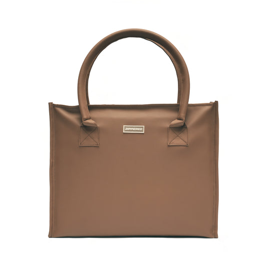 Japanese Leather Tote Bag Brown